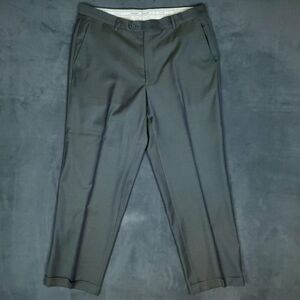 Santorelli Luxury Serge Pants Mens 38 Gray Made In Italy Romeo 1900F Dress Wool